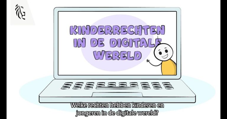 Animatievideo: Kinderrechten in een digitale wereld